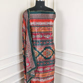 Georgette White Unstitched Suit